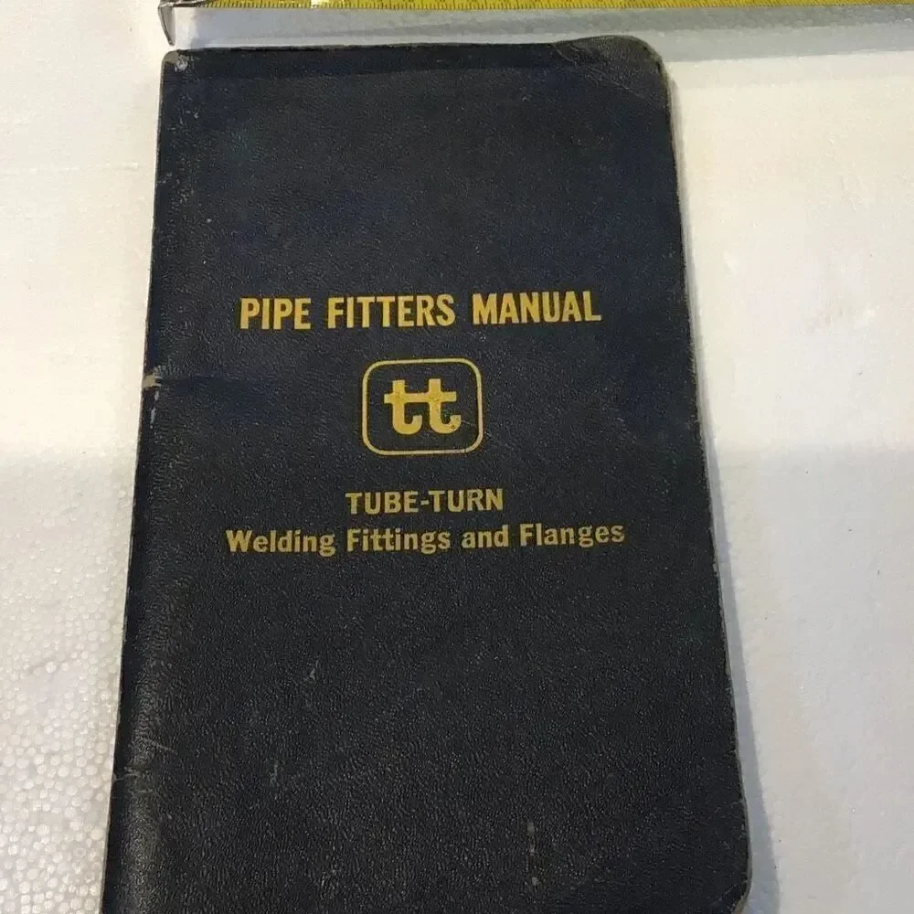 Vintage Tube Turns pipe fitters handbook